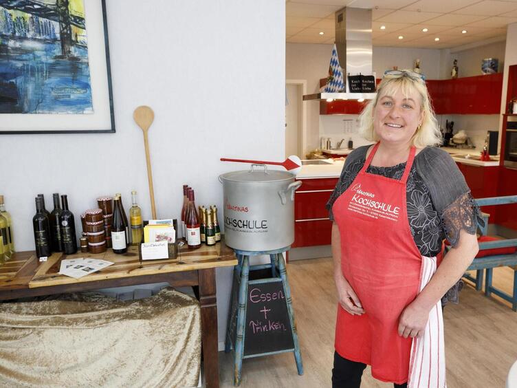 Martina Stähler in ihrer Küche